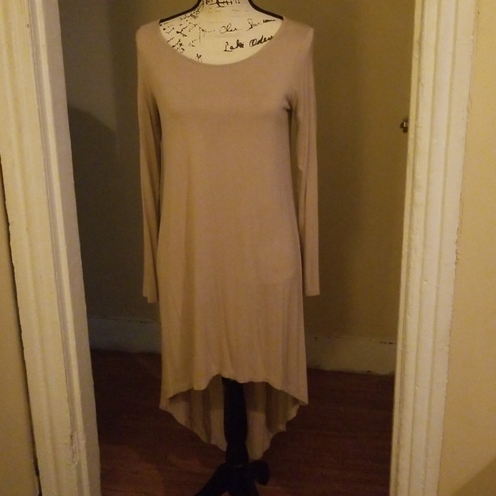 Hi lo  long sleeve dress.